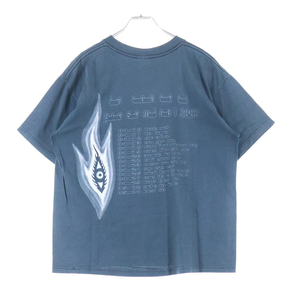 VINTAGE(ヴィンテージ) 00S Tool Lateralus 2001 Pre Seminal Tour TEE フロントプリント 半袖Tシャツ ブラック
