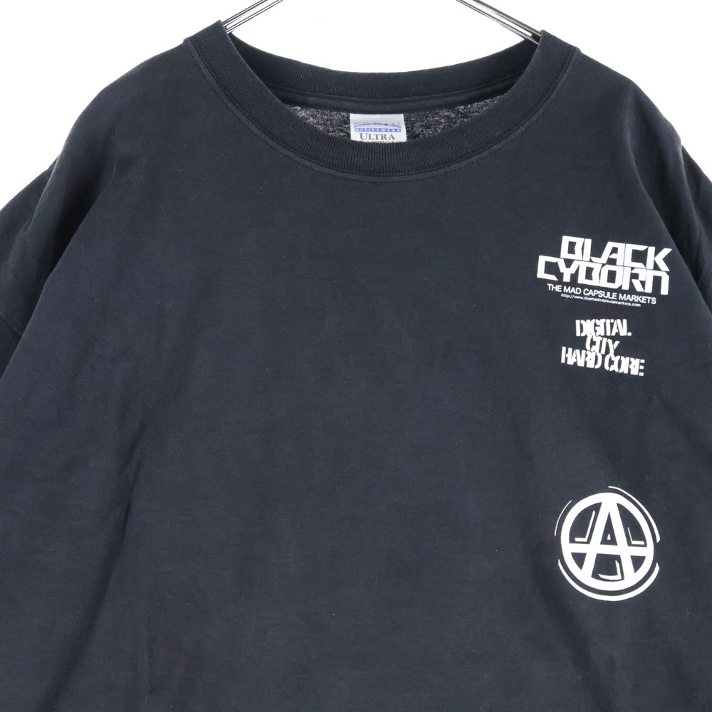 VINTAGE(ヴィンテージ) 00S the mad capsule markets TEE フロントプリント 半袖Tシャツ ブラック