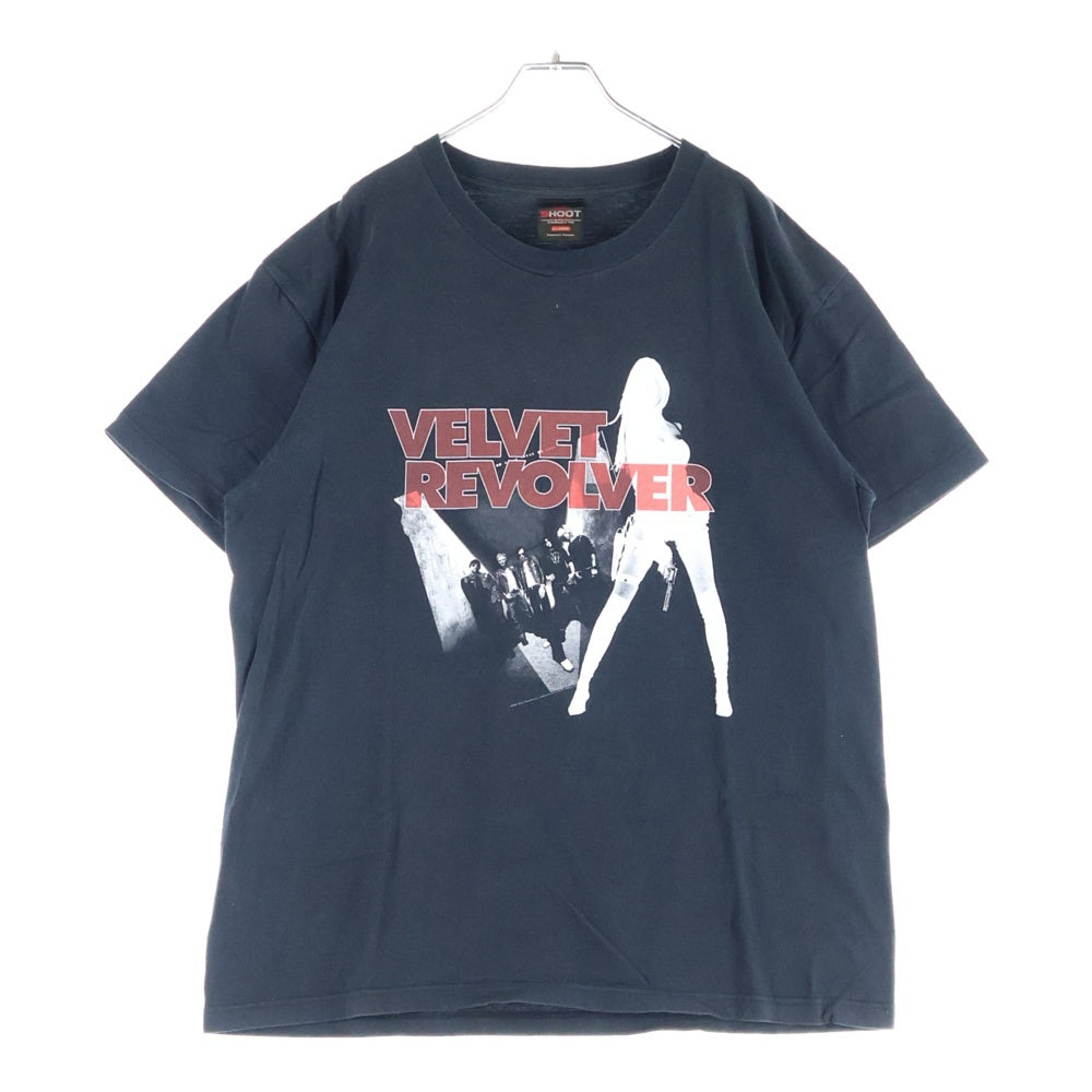 VINTAGE(ヴィンテージ) 00S Velvet Revolver Contraband TEE フロントプリント 半袖Tシャツ ブラック