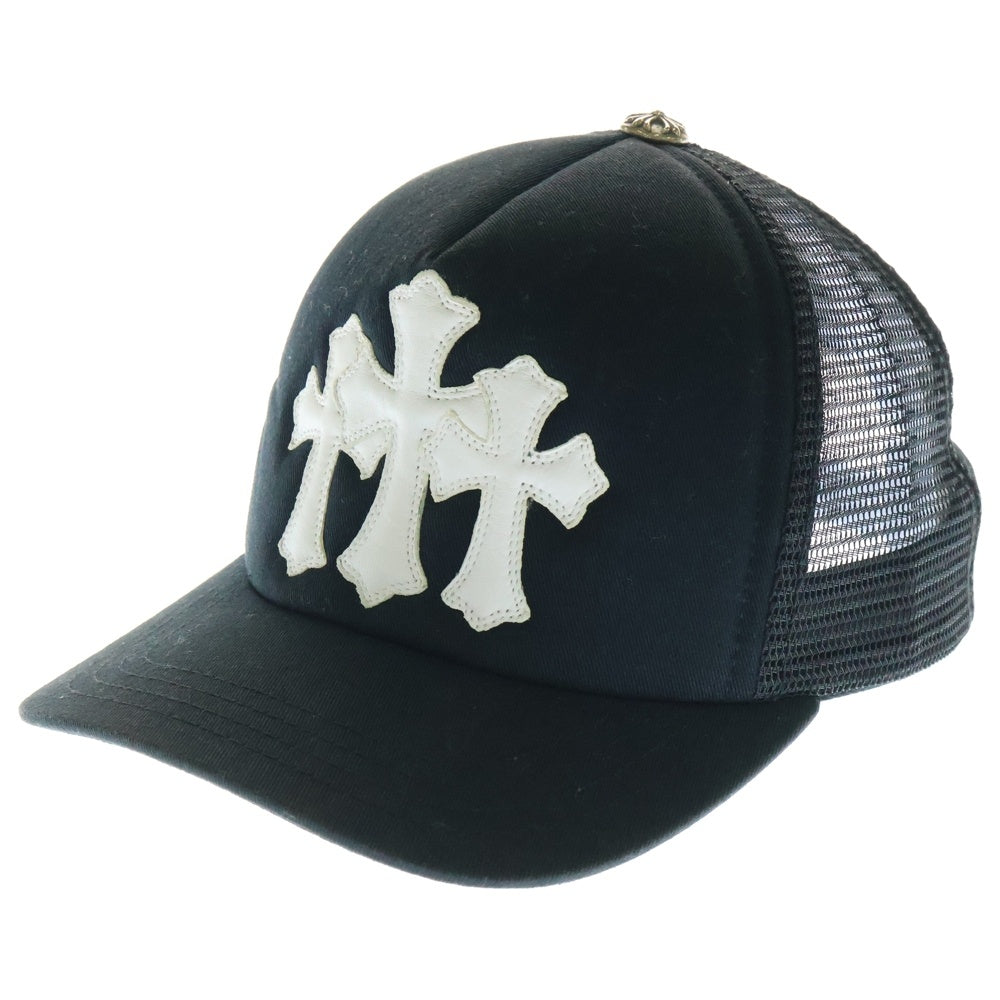 CHROME HEARTS(クロムハーツ) TRUCKER CAP トラッカーキャップ 3クロスパッチクロスボール付メッシュキャップ