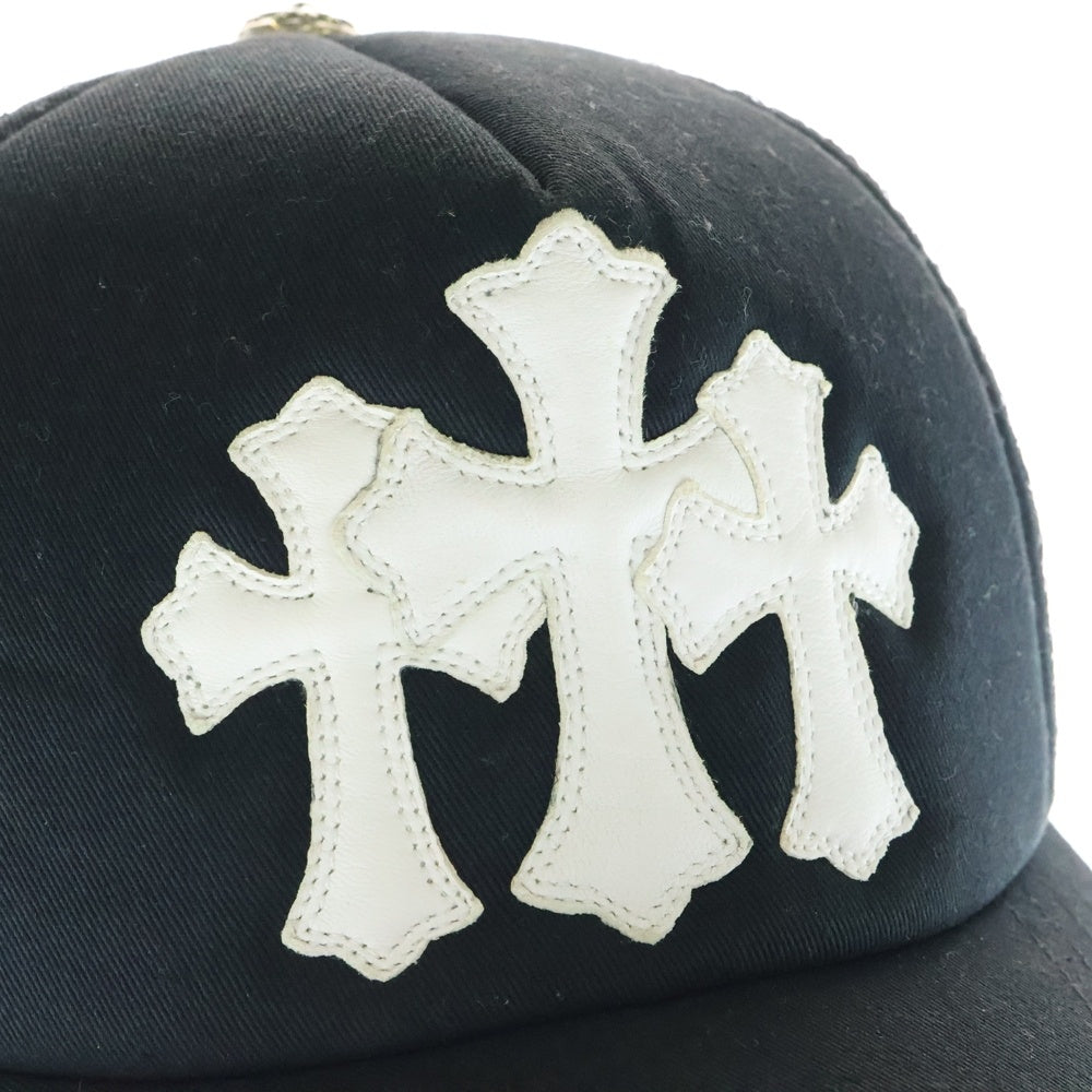 CHROME HEARTS(クロムハーツ) TRUCKER CAP トラッカーキャップ 3クロスパッチクロスボール付メッシュキャップ