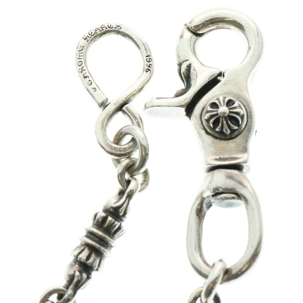 CHROME HEARTS(クロムハーツ) BARREL LONG-T 1クリップロングバレルリンク シルバーウォレットチェーン