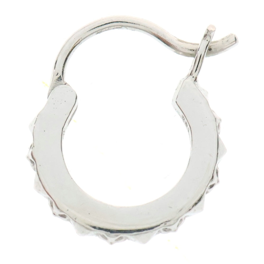 CHROME HEARTS(クロムハーツ) 18KWG HOOP TFP PNK PLS フープ トゥルーファッキンパンク プラスパンク ピアス ホワイトゴールド