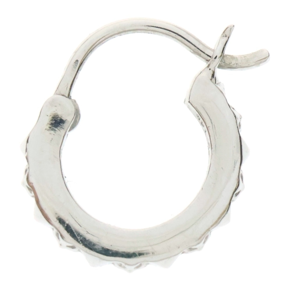 CHROME HEARTS(クロムハーツ) 18KWG HOOP TFP PNK PLS フープ トゥルーファッキンパンク プラスパンク ピアス ホワイトゴールド