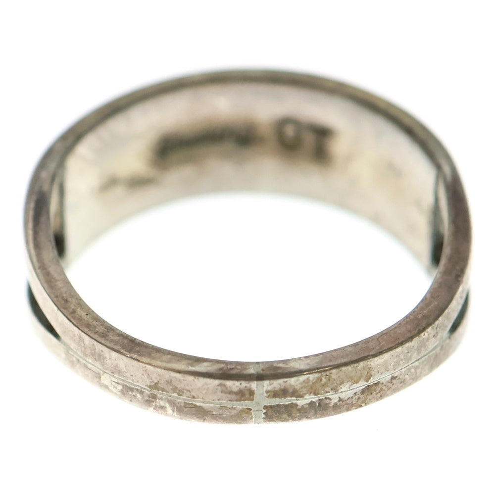 INDIAN JEWELRY(インディアンジュエリー) GT刻印 インレイリング シルバー