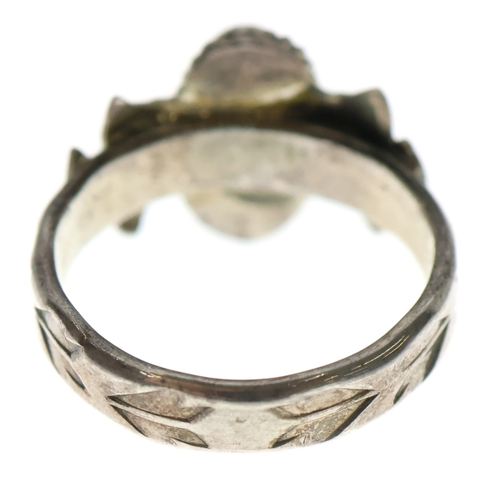 INDIAN JEWELRY(インディアンジュエリー) RB刻印 ターコイズ リング シルバー