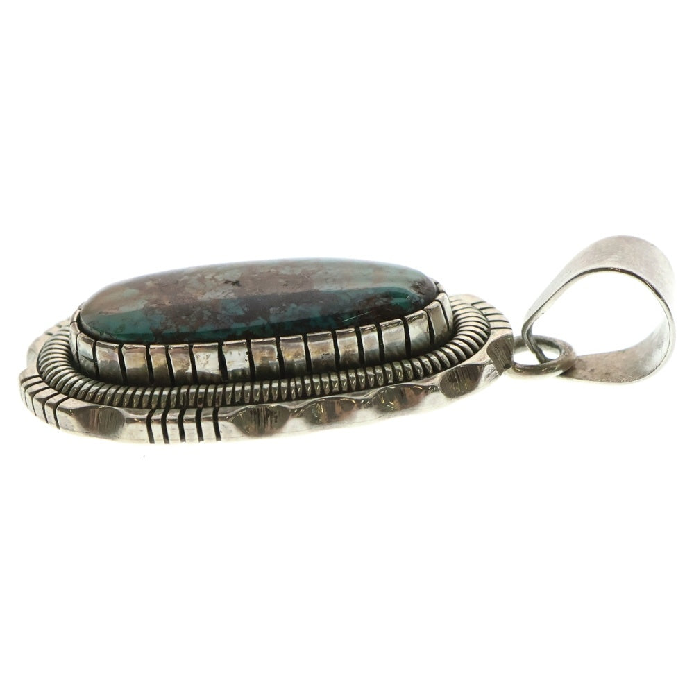 INDIAN JEWELRY(インディアンジュエリー) Walter Vandever ウォルター・バンデバー ターコイズネックレストップ