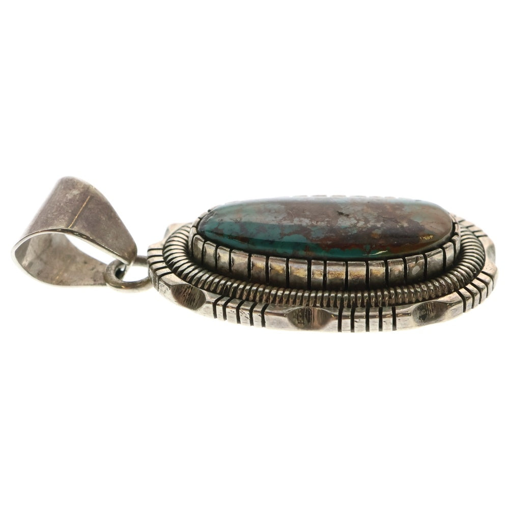 INDIAN JEWELRY(インディアンジュエリー) Walter Vandever ウォルター・バンデバー ターコイズネックレストップ