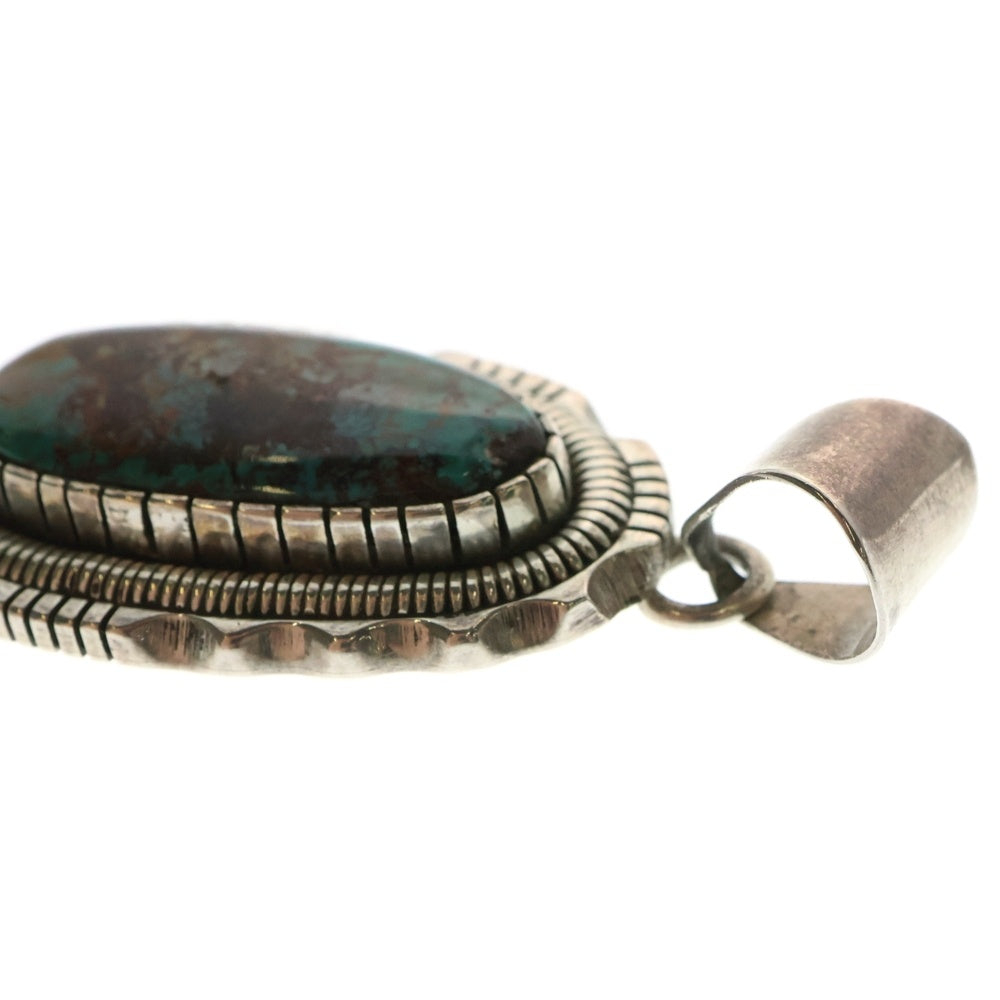 INDIAN JEWELRY(インディアンジュエリー) Walter Vandever ウォルター・バンデバー ターコイズネックレストップ