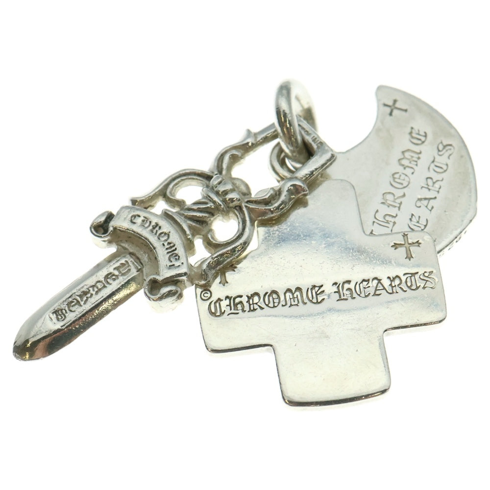CHROME HEARTS(クロムハーツ) 3TRINKETS OLD 3トリンケッツ ペンダントトップ シルバー BCA202