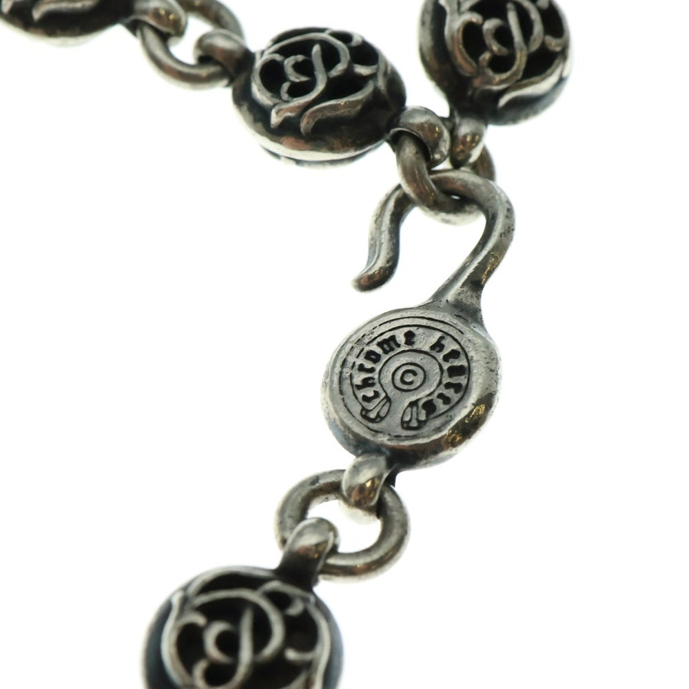 CHROME HEARTS(クロムハーツ) NO2 BALL #2フローラルボール ブレスレット シルバー