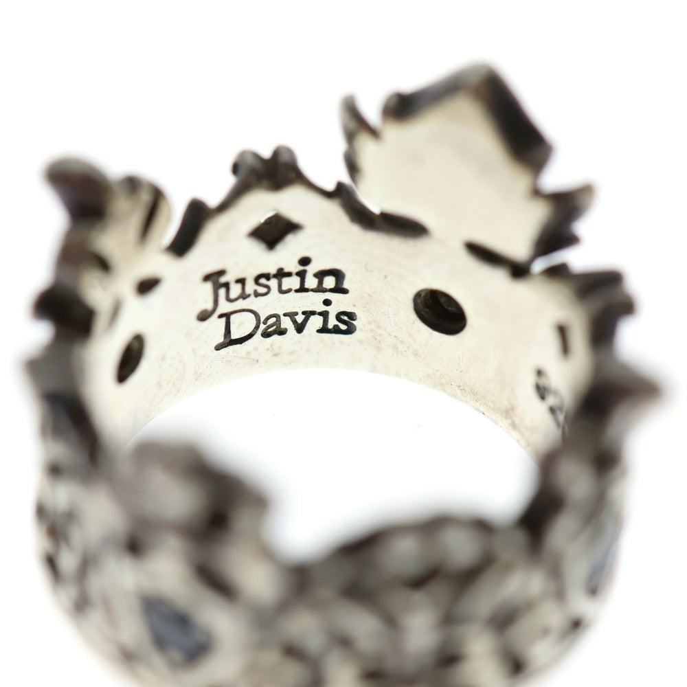 Justin Davis(ジャスティンデイヴィス) クラウンシールド リング シルバー
