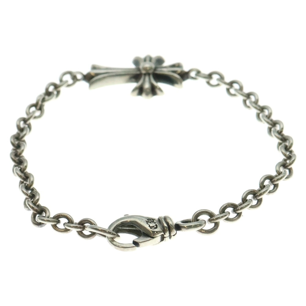 CHROME HEARTS(クロムハーツ) CHN TNY CH CRS タイニーCHクロスチェーン ブレスレット シルバー BCA136