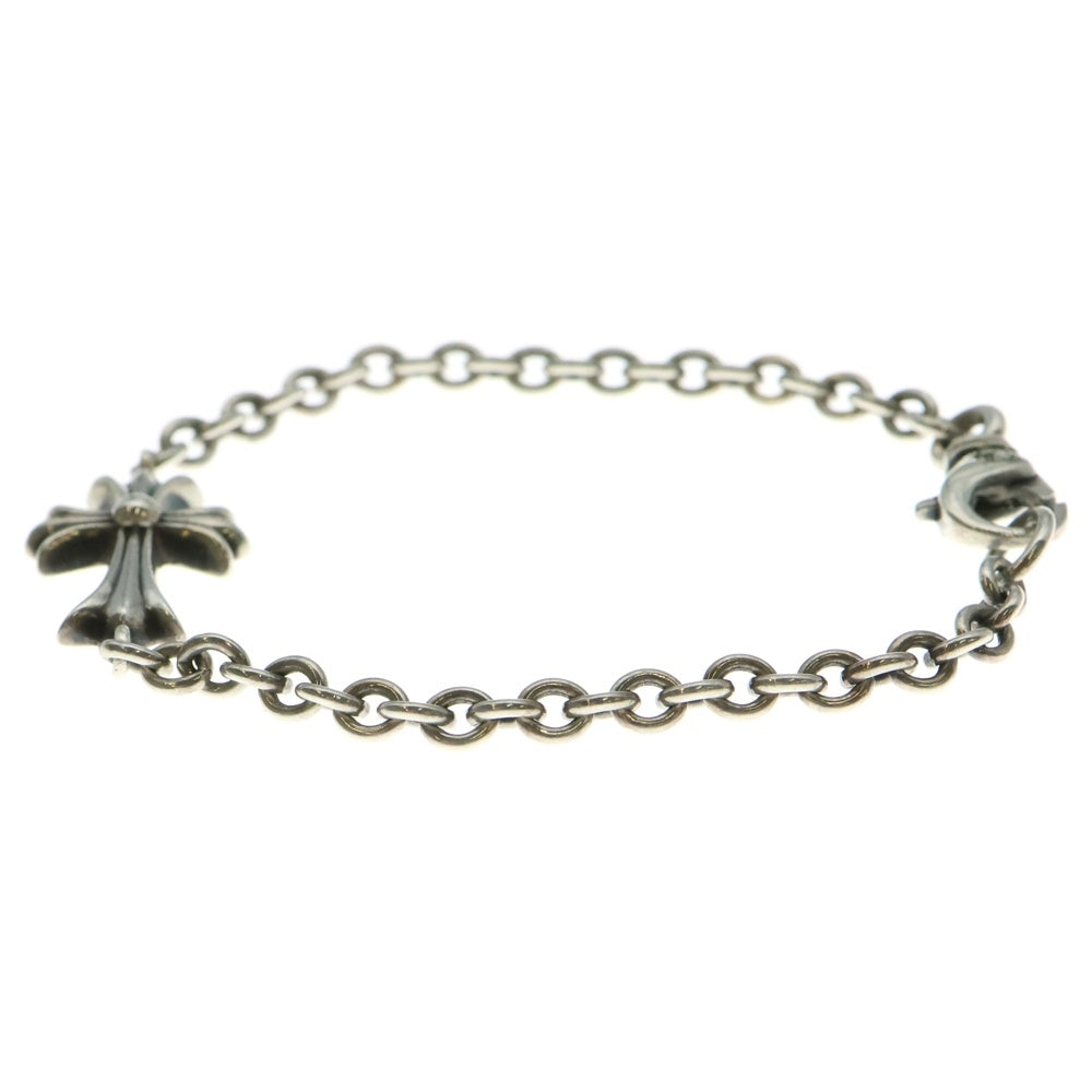 CHROME HEARTS(クロムハーツ) CHN TNY CH CRS タイニーCHクロスチェーン ブレスレット シルバー BCA136