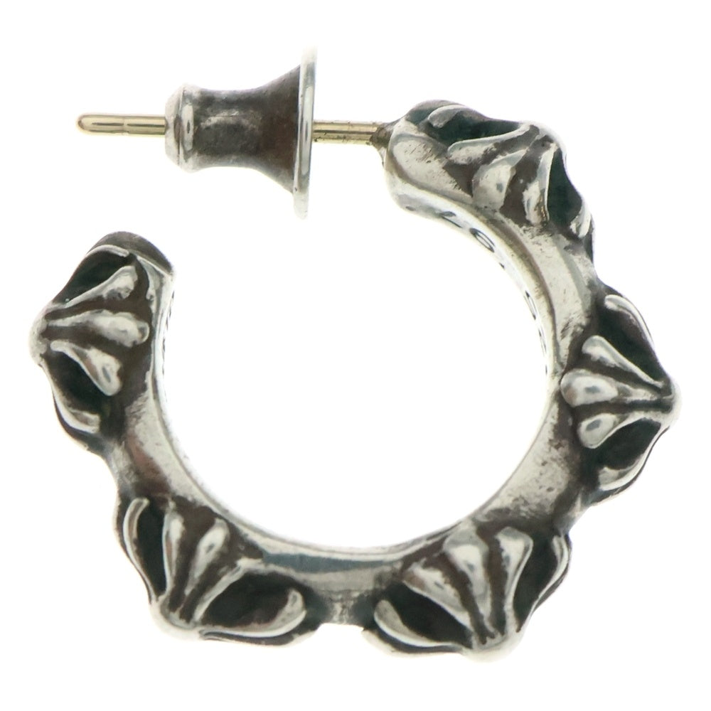 CHROME HEARTS(クロムハーツ) HOOP CROSS クロスバンド フープピアス シルバー BCA100