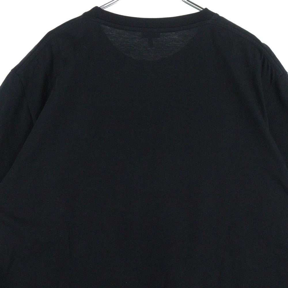 LOEWE(ロエベ) RELAXED FIT T-SHIRT フロント ロゴ 刺繍 リラックス フィット 半袖 Tシャツ カットソー ブラック H526Y22XBF