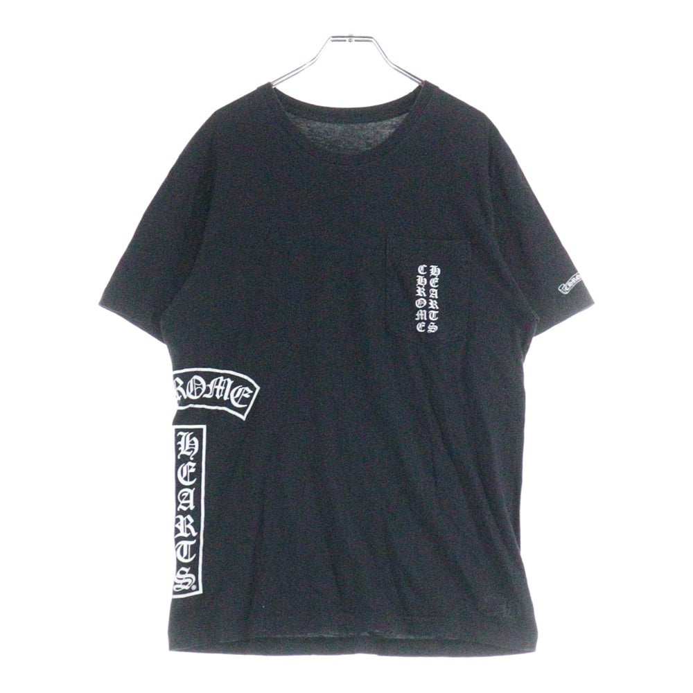 CHROME HEARTS(クロムハーツ) CH T-SHRT 1 Tバーバックホースシュープリント Tシャツ 半袖カットソー