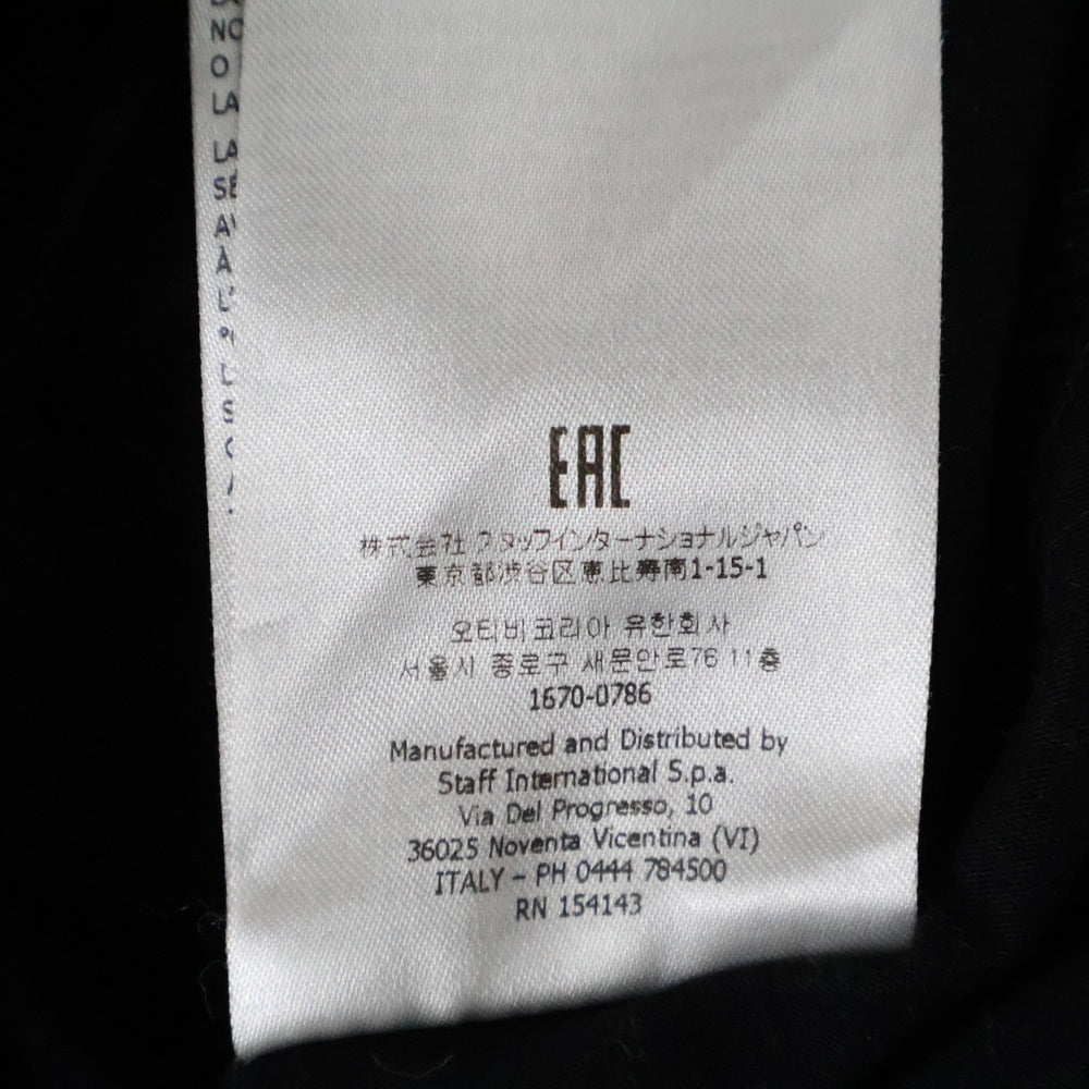 DSQUARED2(ディースクエアード) ICON LOGO フロントロゴ 半袖Tシャツ カットソー ブラック S79GC0065 S2309