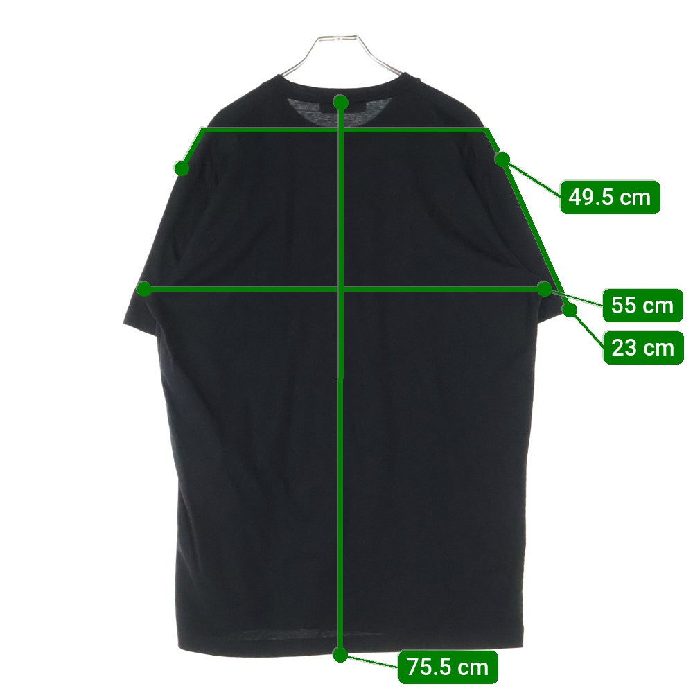 DSQUARED2(ディースクエアード) ICON LOGO フロントロゴ 半袖Tシャツ カットソー ブラック S79GC0065 S2309