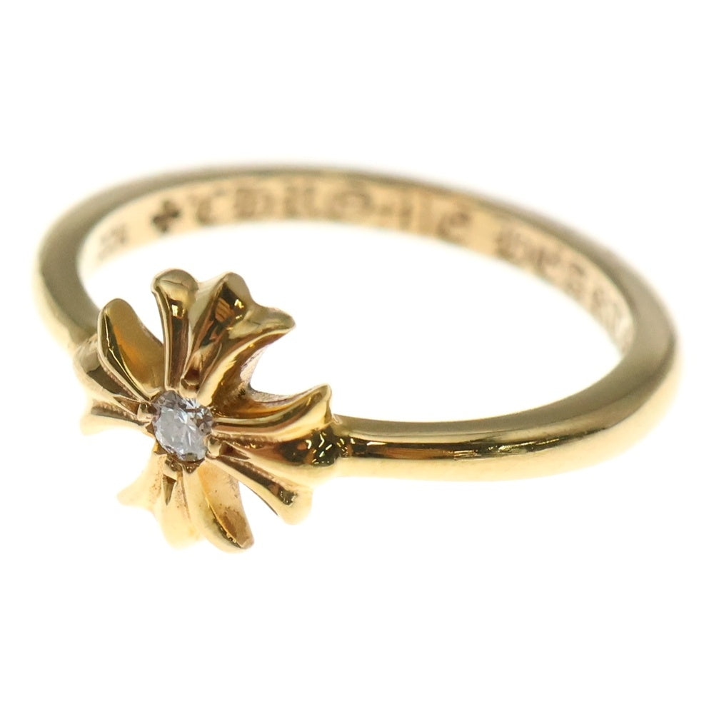 CHROME HEARTS(クロムハーツ) 22K BUBBLGM CH PLS DIA 22KバブルガムCHプラス 1ダイヤ ゴールドリング