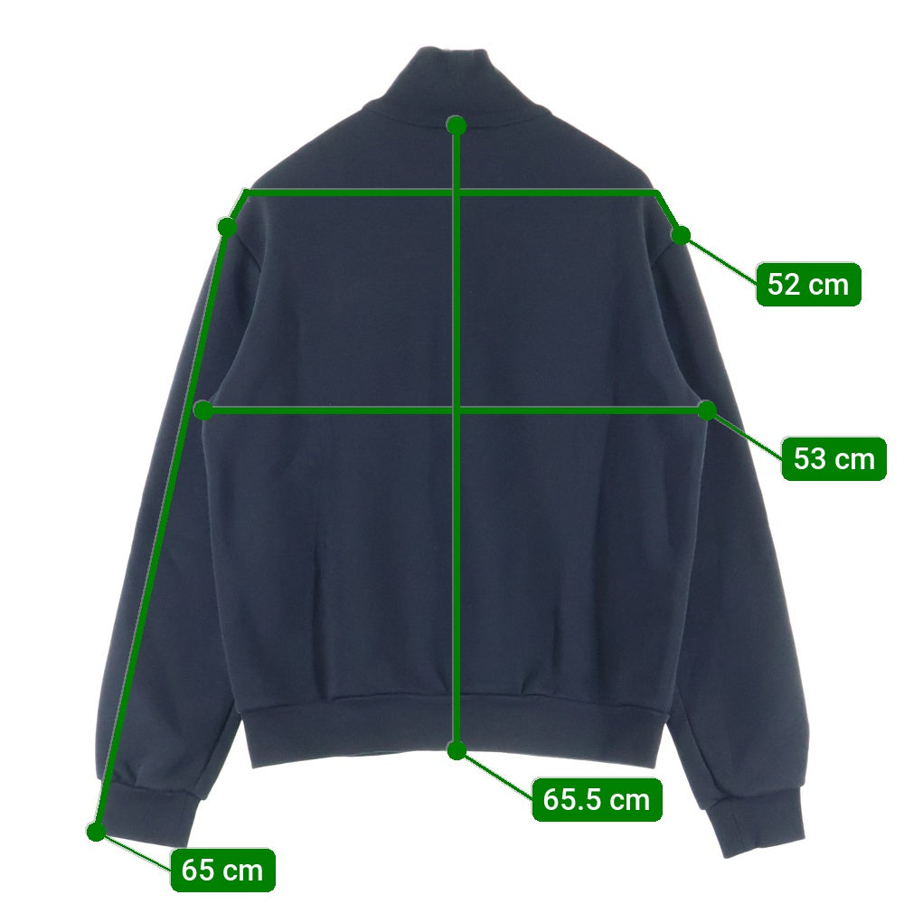 Acne Studios(アクネ ストゥディオズ) PINK LABEL ZIPPER SWEATER ハーフジップ スウェット ブラック FN-UX-SWEA000016