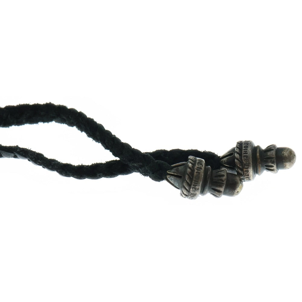 CHROME HEARTS(クロムハーツ) CH CRS SMLスモールCHクロス BC ボロチップブレイド ネックレス シルバー BCA220