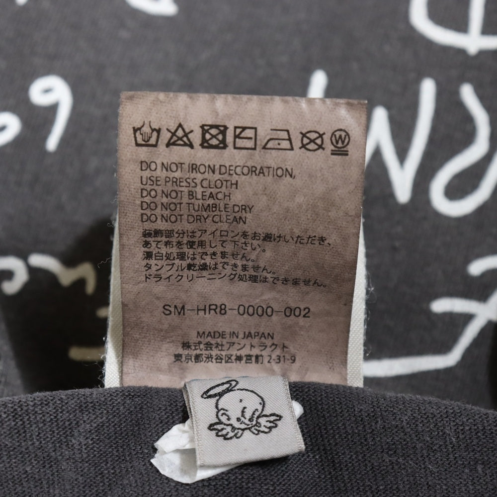 SAINT MICHAEL(セントマイケル) 25SSTEE DEVIL DADDY 半袖Tシャツ カットソー グレー SM-HR8-0000-002