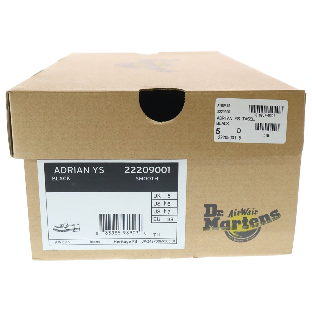 Dr.Martens(ドクターマーチン) ADRIAN YS エイドリアン タッセルローファー ブラック 22209001