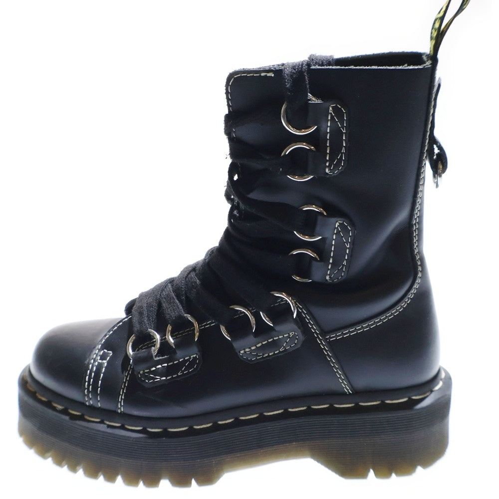 Dr.Martens(ドクターマーチン) JADON XL chunky wide lace leather ankle boots ジェイドン XL 8ホール チャンキー レース レザー アンクルブーツ 25312001
