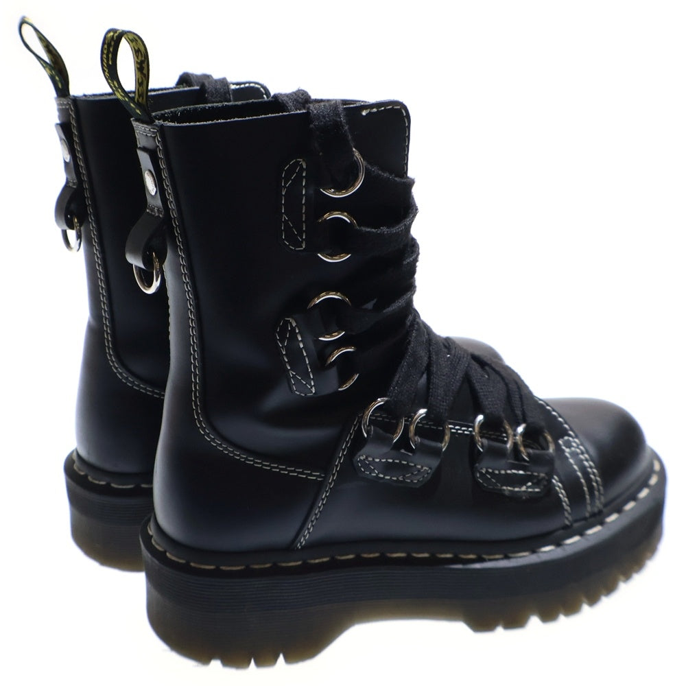 Dr.Martens(ドクターマーチン) JADON XL chunky wide lace leather ankle boots ジェイドン XL 8ホール チャンキー レース レザー アンクルブーツ 25312001