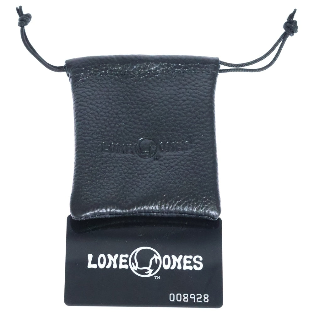 LONE ONES(ロンワンズ) M - 3.0mmレザーコード チョーカー シルバー