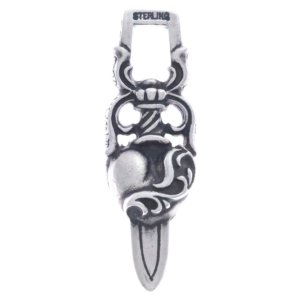 CHROME HEARTS(クロムハーツ) DAGGER HEART ダガーハート ペンダントトップ シルバー BCA243