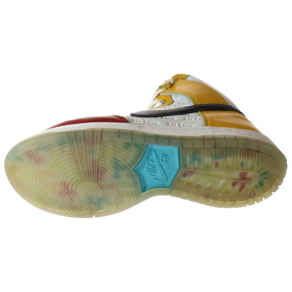 NIKE(ナイキ) Dunk High Pro QS All Love DH7778-100 ダンクハイ ハイカットスニーカー マルチカラー US8.5/26.5cm
