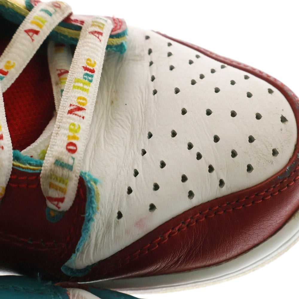 NIKE(ナイキ) Dunk High Pro QS All Love DH7778-100 ダンクハイ ハイカットスニーカー マルチカラー US8.5/26.5cm