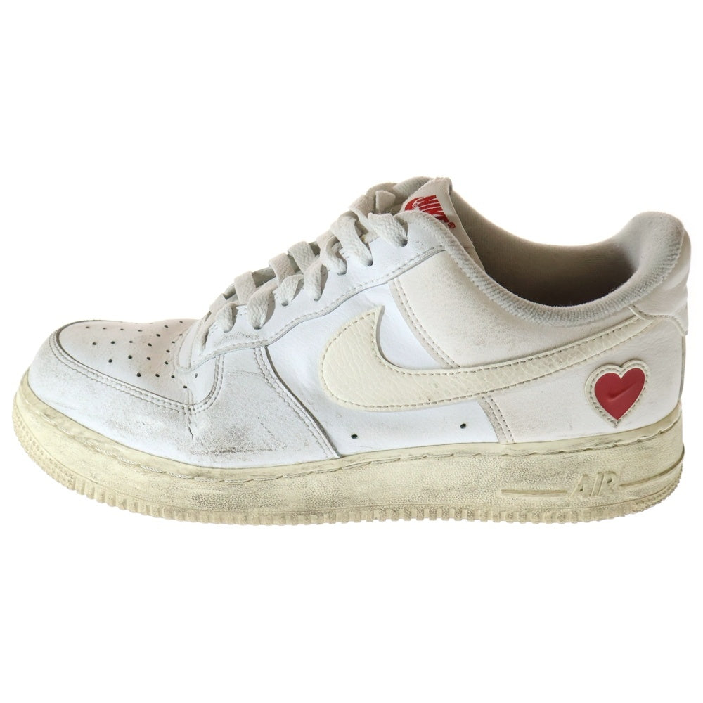 NIKE(ナイキ) AIR FORCE 1 LOW VALENTINE DAY DD7117-100 エアフォース1 バレンタインデー ローカットスニーカー ホワイト US8.5/26.5cm