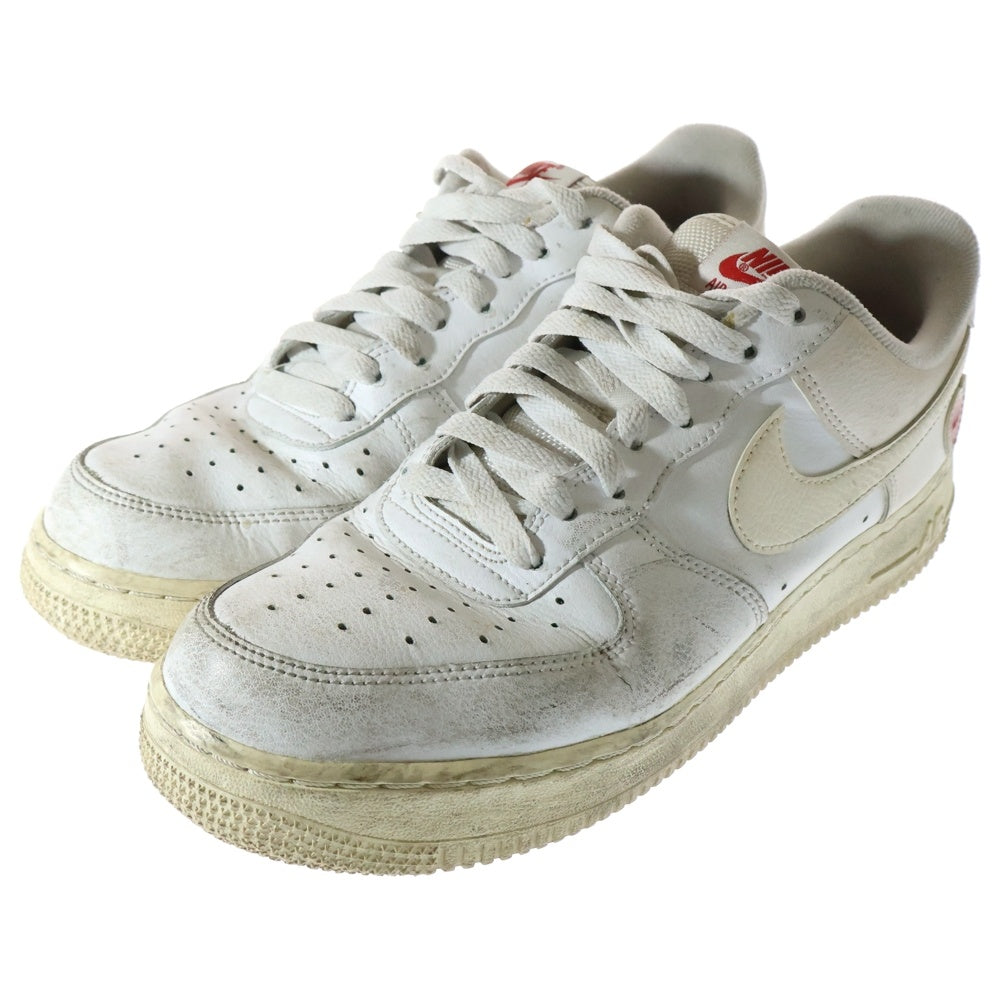 NIKE(ナイキ) AIR FORCE 1 LOW VALENTINE DAY DD7117-100 エアフォース1 バレンタインデー ローカットスニーカー ホワイト US8.5/26.5cm