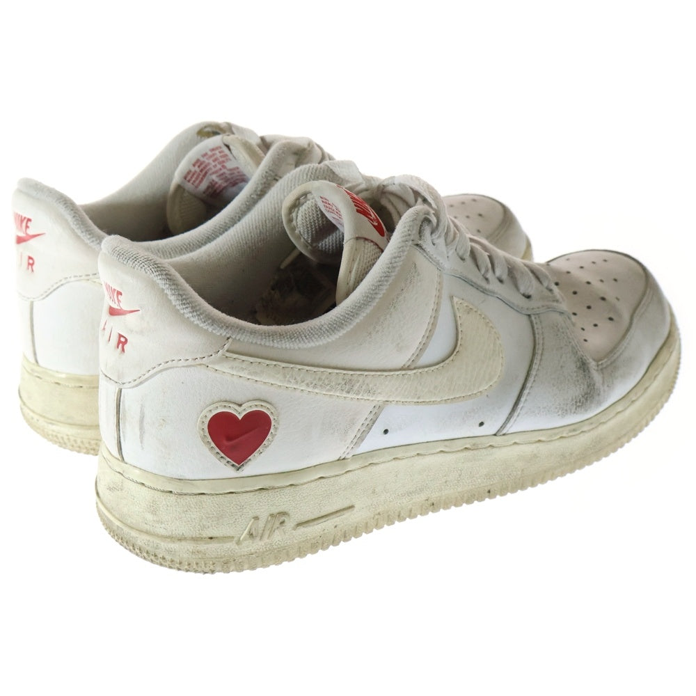 NIKE(ナイキ) AIR FORCE 1 LOW VALENTINE DAY DD7117-100 エアフォース1 バレンタインデー ローカットスニーカー ホワイト US8.5/26.5cm