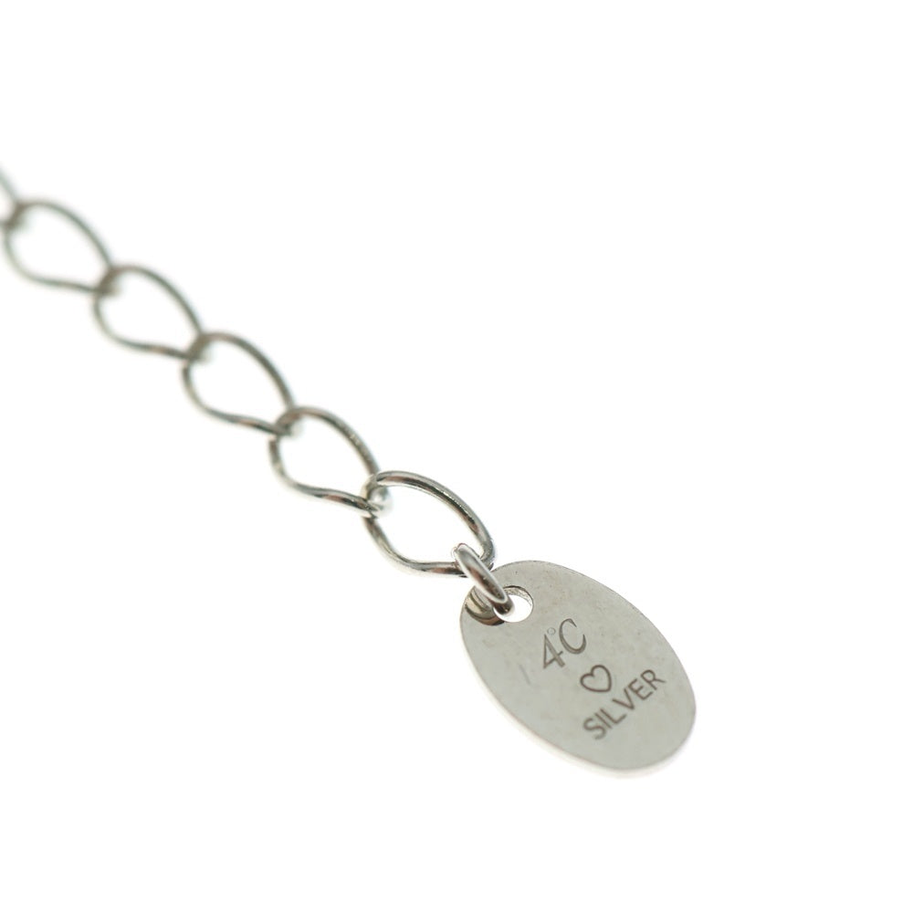 4℃(ヨンドシ-) エターナルアーチ ネックレス チェーン シルバー レディース