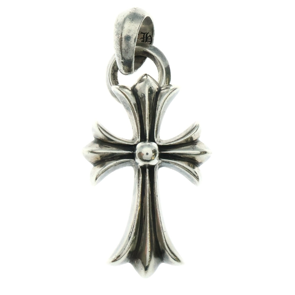 CHROME HEARTS(クロムハーツ) CH CRS SML W/BALE Wベイル スモールCHクロス ペンダントトップ シルバー BCA218