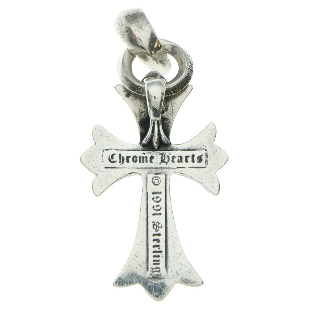 CHROME HEARTS(クロムハーツ) CH CRS SML W/BALE Wベイル スモールCHクロス ペンダントトップ シルバー BCA218