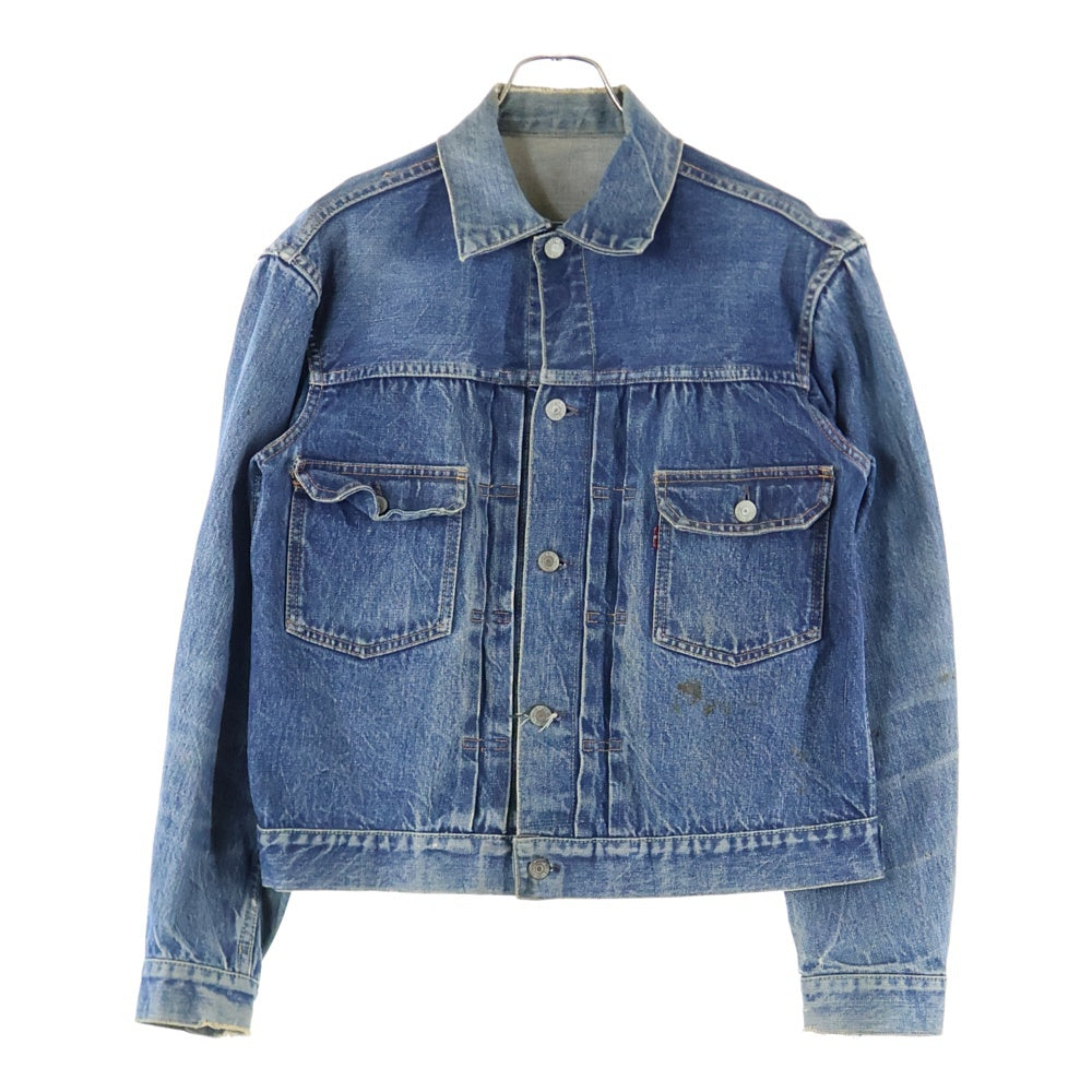 Levi's(リーバイス) 50-60s VINTAGE 507XX 2nd 紙パッチ ハギ付き ボタン裏刻印17 デニムジャケット インディゴ