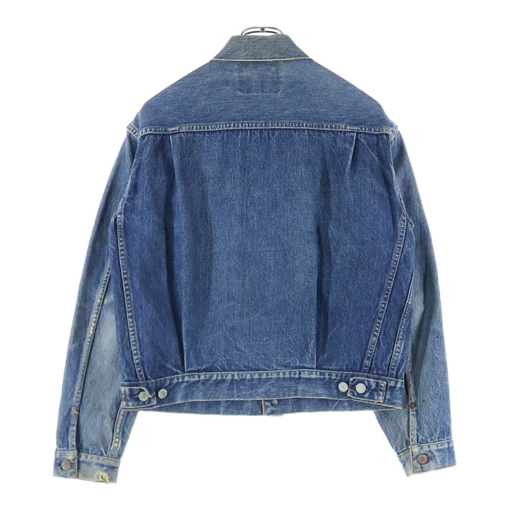 Levi's(リーバイス) 50-60s VINTAGE 507XX 2nd 紙パッチ ハギ付き ボタン裏刻印17 デニムジャケット インディゴ