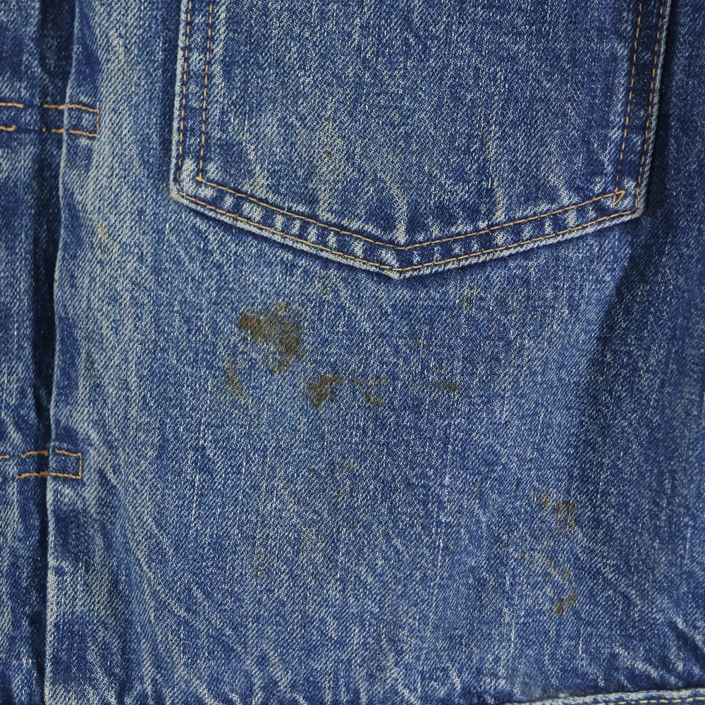 Levi's(リーバイス) 50-60s VINTAGE 507XX 2nd 紙パッチ ハギ付き ボタン裏刻印17 デニムジャケット インディゴ