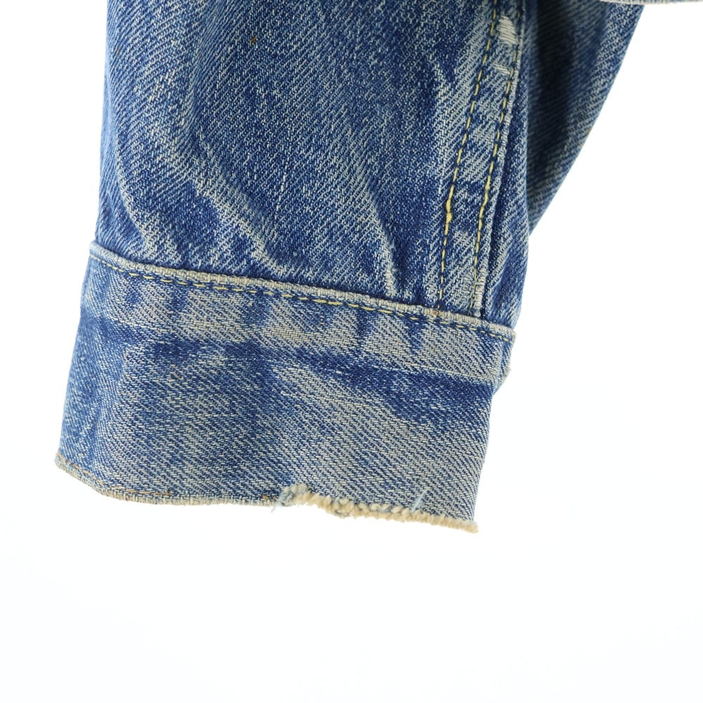 Levi's(リーバイス) 50-60s VINTAGE 507XX 2nd 紙パッチ ハギ付き ボタン裏刻印17 デニムジャケット インディゴ