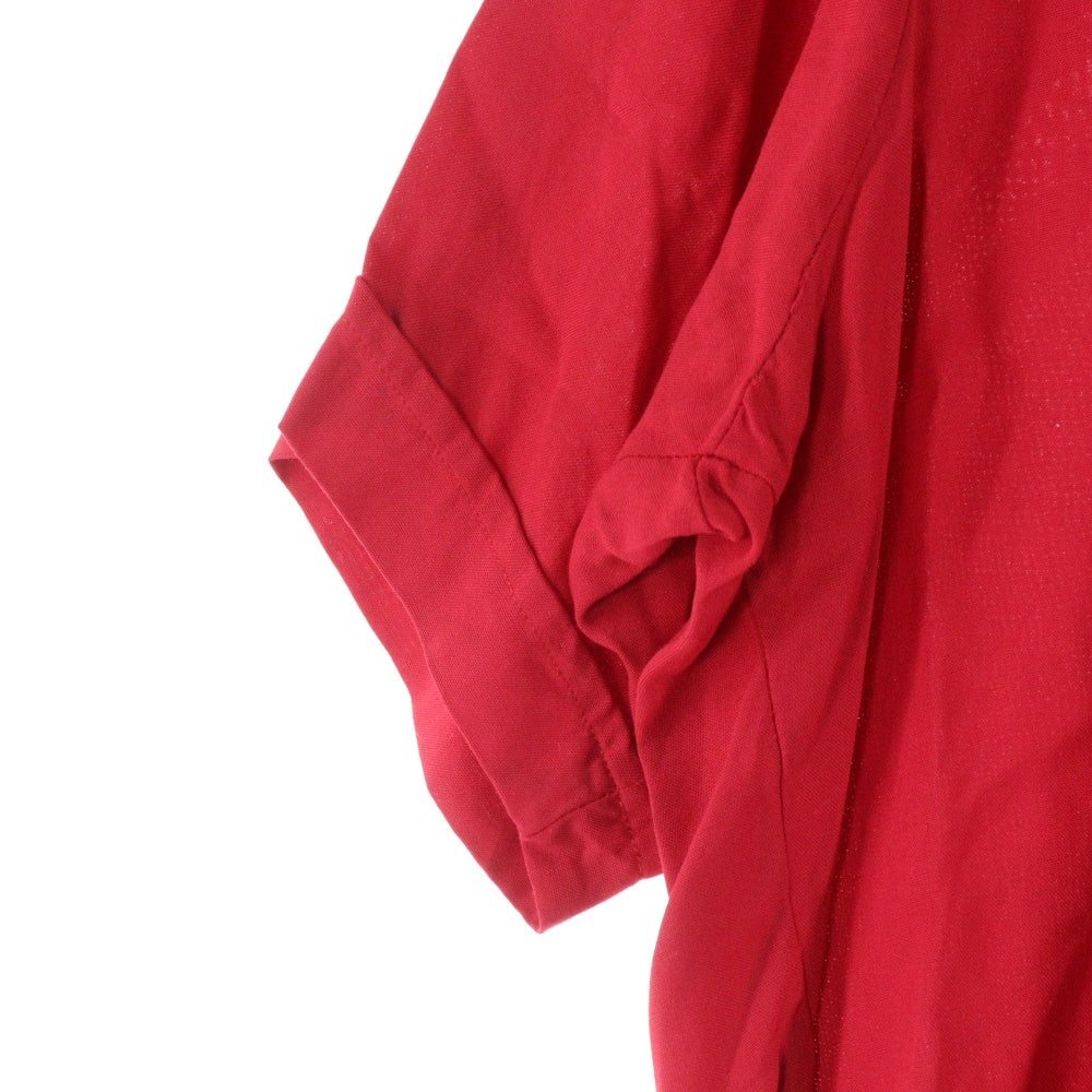 VINTAGE(ヴィンテージ) KING LOUIE SHELL キングルルイ シェル 刺? 半袖 ボウリングシャツ レッド