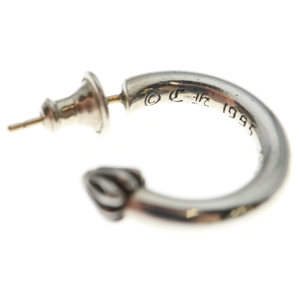CHROME HEARTS(クロムハーツ) HOOP PLAIN プレーン フープピアス シルバー BCA101