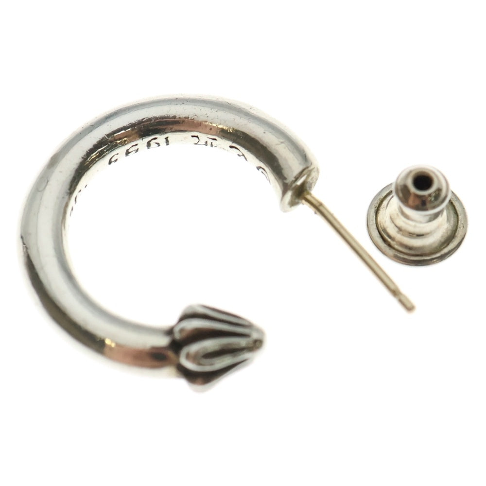 CHROME HEARTS(クロムハーツ) HOOP PLAIN プレーン フープピアス シルバー BCA101
