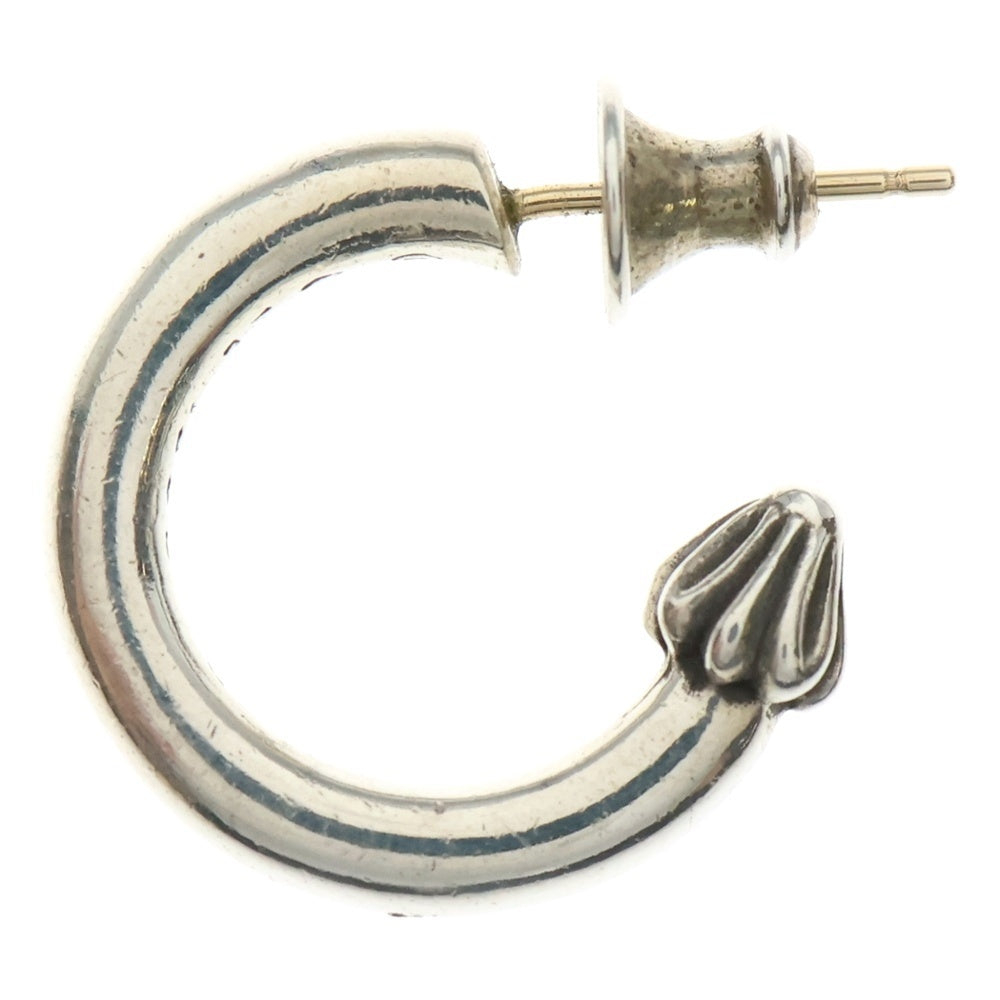 CHROME HEARTS(クロムハーツ) HOOP PLAIN プレーン フープピアス シルバー BCA101