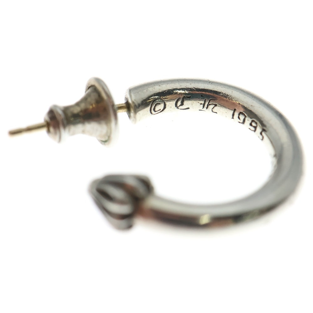 CHROME HEARTS(クロムハーツ) HOOP PLAIN プレーン フープピアス シルバー BCA101