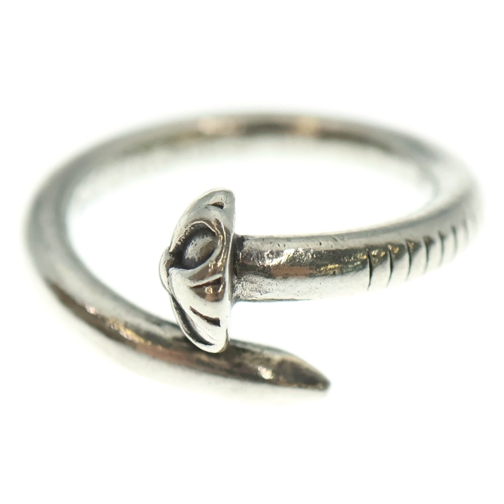 CHROME HEARTS(クロムハーツ) NAIL CRSBALL ネイル クロスボール リング シルバー BCA349